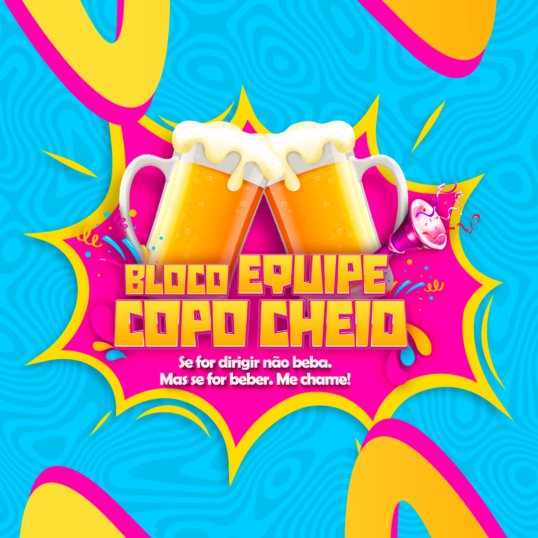 BLOCO EQUIPE COPO CHEIO