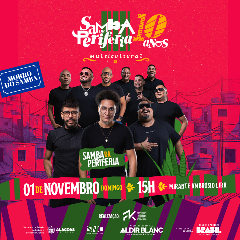 SAMBA DA PERIFERIA—10 ANOS