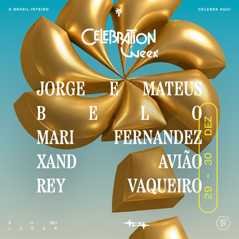 COMBOS 29/12- PRÉ RÉVEILLON CELEBRATION 2027 + 30/12 TROPICAL
