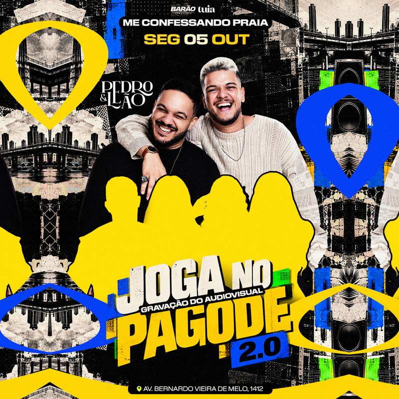 JOGA NO PAGODE 2.0 — GRAVAÇÃO DO AUDIOVISUAL